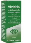 VIVIDRIN antiallergische Augentropfen 10 ml