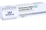 SCHWARZE SALBE 50% Lichtenstein N 40 g