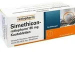 SIMETHICON-ratiopharm 85 mg Kautabletten 100 St