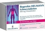 IBUPROFEN Heumann Schmerztabletten 400 mg 50 St