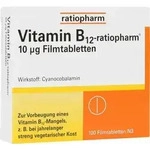 VITAMIN B12-RATIOPHARM 10 &mu;g Filmtabletten 100 St