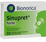 SINUPRET forte &uuml;berzogene Tabletten 50 St