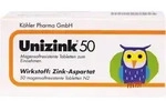 UNIZINK 50 magensaftresistente Tabletten 50 St