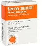FERRO SANOL &uuml;berzogene Tabletten 100 St