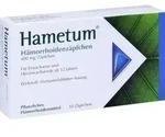 HAMETUM H&auml;morrhoiden Z&auml;pfchen 10 St