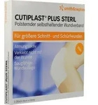 CUTIPLAST Plus steril 7,8x10 cm Verband 5 St