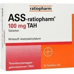 ASS-ratiopharm 100 mg TAH Tabletten 50 St