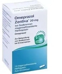OMEPRAZOL Zentiva 20 mg bei Sodbrennen 14 St