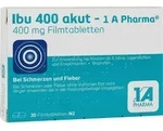 IBU 400 akut-1A Pharma Filmtabletten 30 St