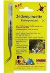 ZECKENPINZETTE Chirurgenstahl 1 St
