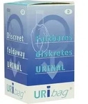 URIBAG Urinflasche faltbar f&uuml;r M&auml;nner 1 St
