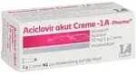 ACICLOVIR akut Creme-1A Pharma 2 g