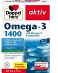 DOPPELHERZ Omega-3 1.400 Kapseln 120 St