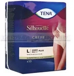TENA SILHOUETTE plus L creme Inkontinenz Pants 10 St