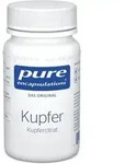 PURE ENCAPSULATIONS Kupfer Kupfercitrat Kapseln 60 St