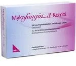 MYKOFUNGIN 3 Kombi 200 mg Vaginaltab.+10 mg/g Cre. 1 P