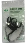 AUGENKLAPPE oval mit Gummiband 1 St