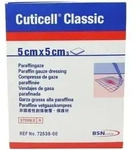 CUTICELL Classic Wundgaze 5x5 cm 5 St