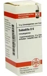SABADILLA D 6 Globuli 10 g