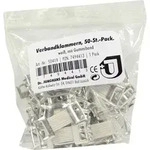 VERBANDKLAMMERN m.Gummiband wei&szlig; 50 St