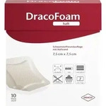DRACOFOAM Haft Schaumstoff Wundaufl.7,5x7,5 cm 10 St