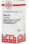 THUJA C 30 Globuli 10 g