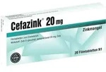 CEFAZINK 20 mg Filmtabletten 20 St
