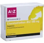 EISENTABLETTEN AbZ 100 mg Filmtabletten 100 St