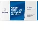 WELEDA Fieber- und Zahnungsz&auml;pfchen 10 St