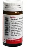 CANTHARIS BLASEN Globuli velati 20 g