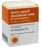 FERRO SANOL duodenal mite 50 mg magensaftr.Hartk. 50 St