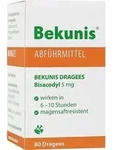 BEKUNIS Dragees Bisacodyl 5 mg magensaftres.Tabl. 80 St