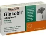 GINKOBIL-ratiopharm 40 mg Filmtabletten 60 St
