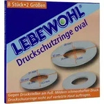 LEBEWOHL Druckschutzringe oval 8 St
