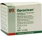 OPRACLEAN Mullbinde z.Tampon.m.Jodoform 5 cmx5 m 1 St