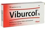 VIBURCOL N Kinder- und S&auml;uglings-Suppositorien 12 St