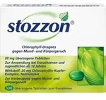 STOZZON Chlorophyll &uuml;berzogene Tabletten 100 St