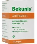BEKUNIS Dragees Bisacodyl 5 mg magensaftres.Tabl. 10 St