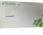 MEPILEX Ag Schaumverband 10x20 cm steril 5 St