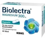 BIOLECTRA Magnesium 300 mg Kapseln 40 St