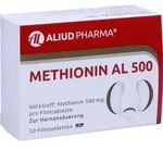 METHIONIN AL 500 Filmtabletten 50 St
