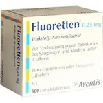 FLUORETTEN 0,25 mg Tabletten 300 St