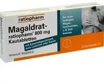 MAGALDRAT-ratiopharm 800 mg Tabletten 20 St
