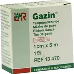 MULLBINDEN z.Tamponade steril 1 cmx5 m 1 St
