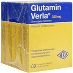 GLUTAMIN VERLA &uuml;berzogene Tabletten 250 St