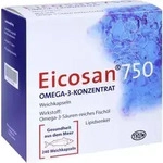 EICOSAN 750 Omega-3 Konzentrat Weichkapseln 240 St