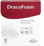 DRACOFOAM Schaumstoff Wundauflage 10x10 cm 10 St