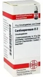 CARDIOSPERMUM D 2 Globuli 10 g