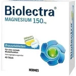 BIOLECTRA Magnesium 150 mg Zitrone Brausetabletten 40 St