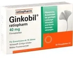 GINKOBIL-ratiopharm 40 mg Filmtabletten 30 St